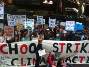 Young people from the Castlemaine area have played a leadership role in the students’climate strikes